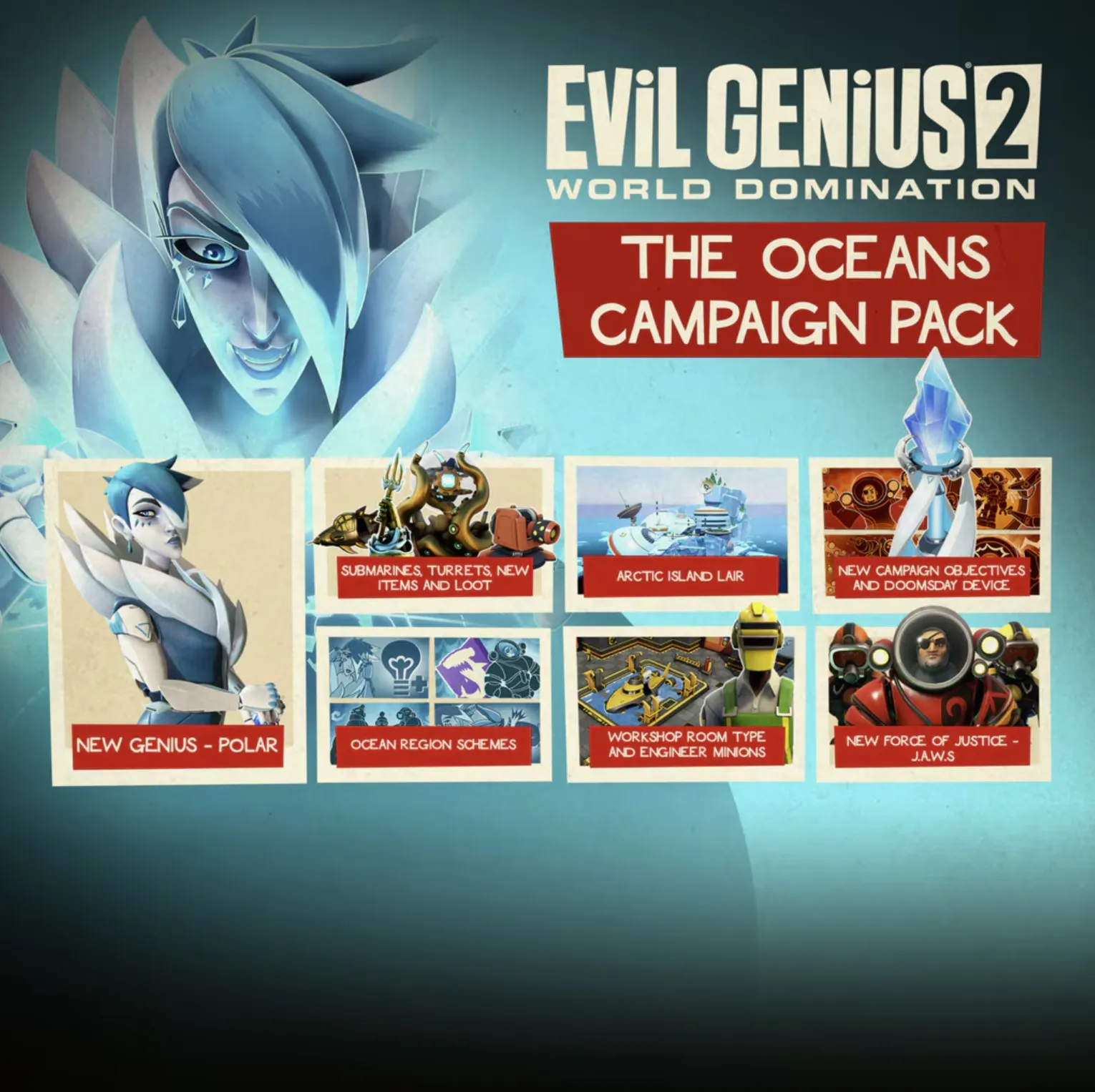 Evil Genius 2: Oceans Campaign Pack (Steam Gift Россия) - irongamers.ru