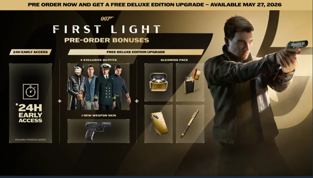 007 First Light Deluxe+DLC+БЕЗ ОЧЕРЕДИ Аккаунт Steam - irongamers.ru