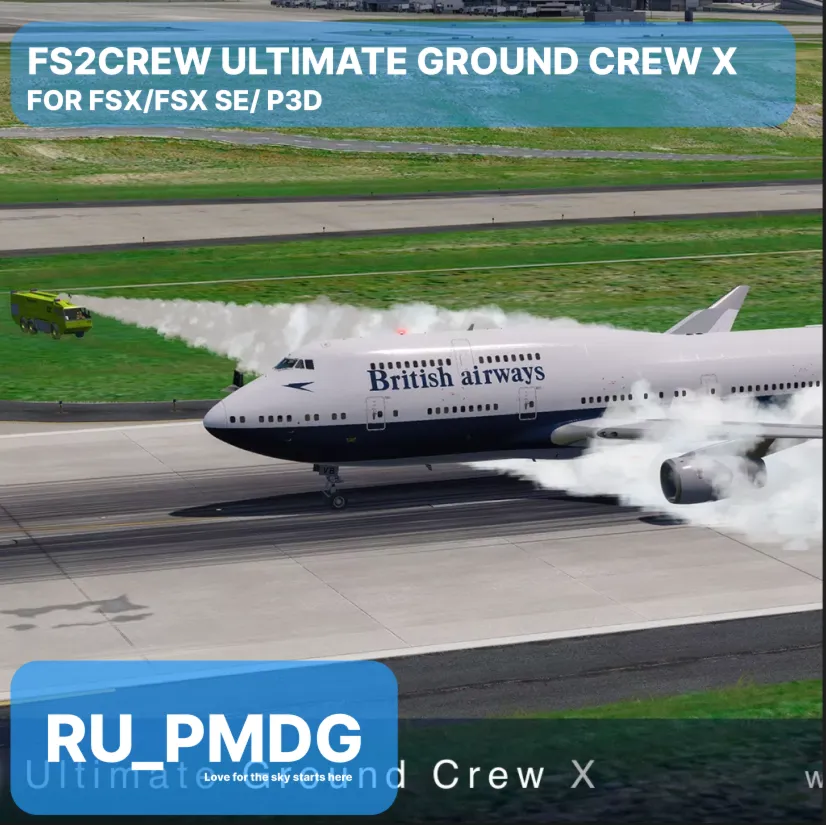 ULTIMATE GROUND CREW X for FSX P3D - irongamers.ru