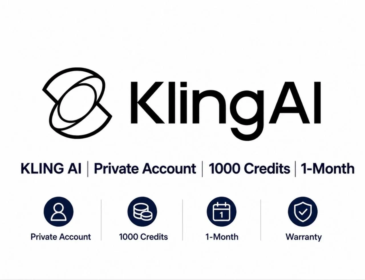 KLING AI | Личный аккаунт | 1100 кредитов |  1 месяц + гарантия