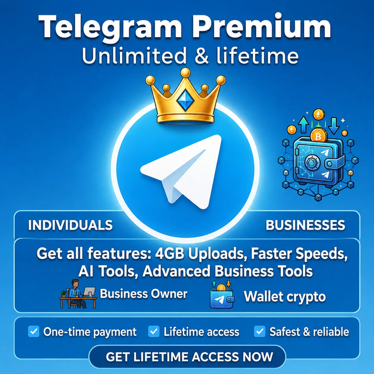 Установка Telegram Premium Lifetime на вашем Android