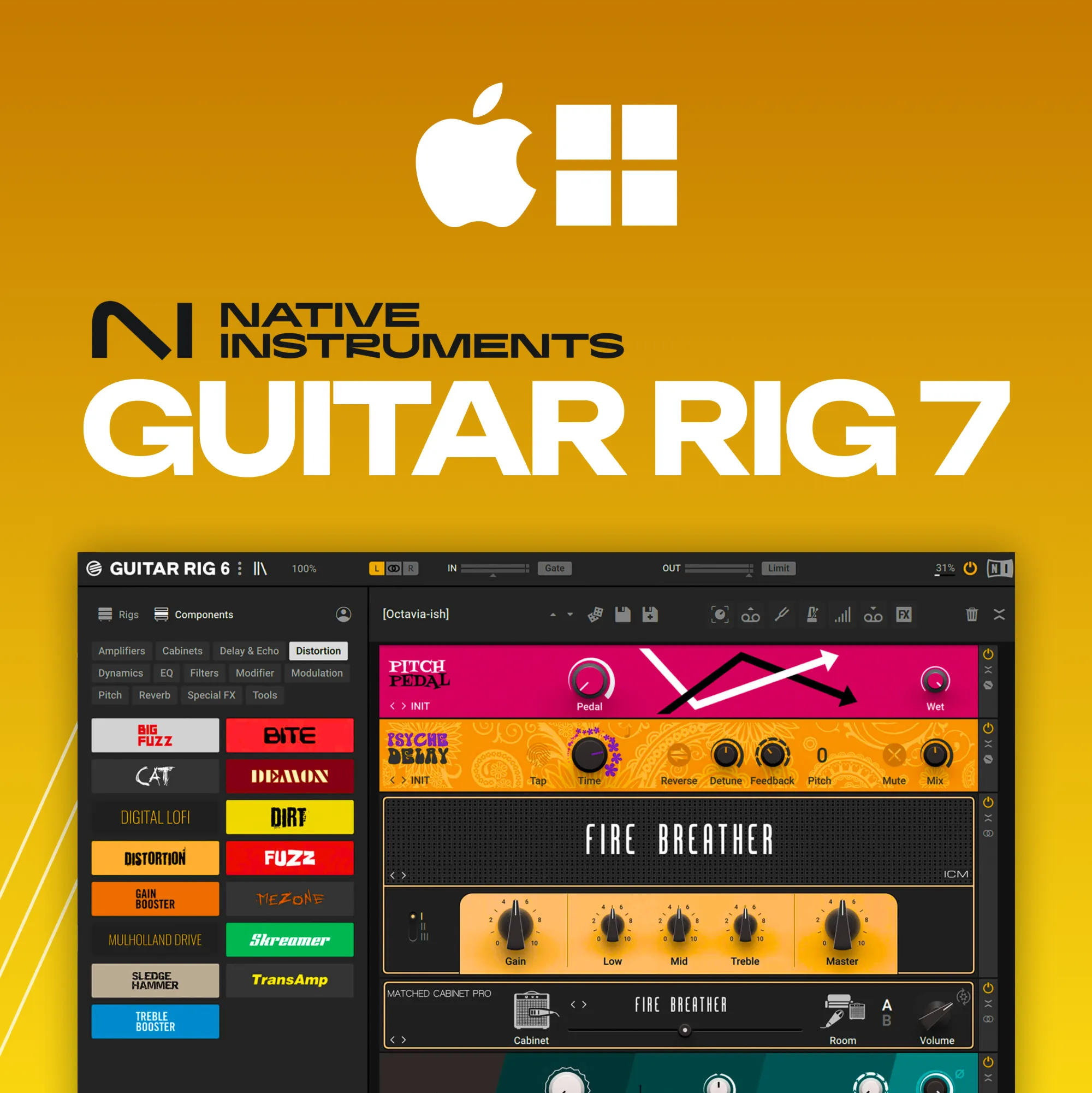Native Instruments Guitar Rig 7 LE [КЛЮЧ АКТИВАЦИИ] Автовыдача 24/7