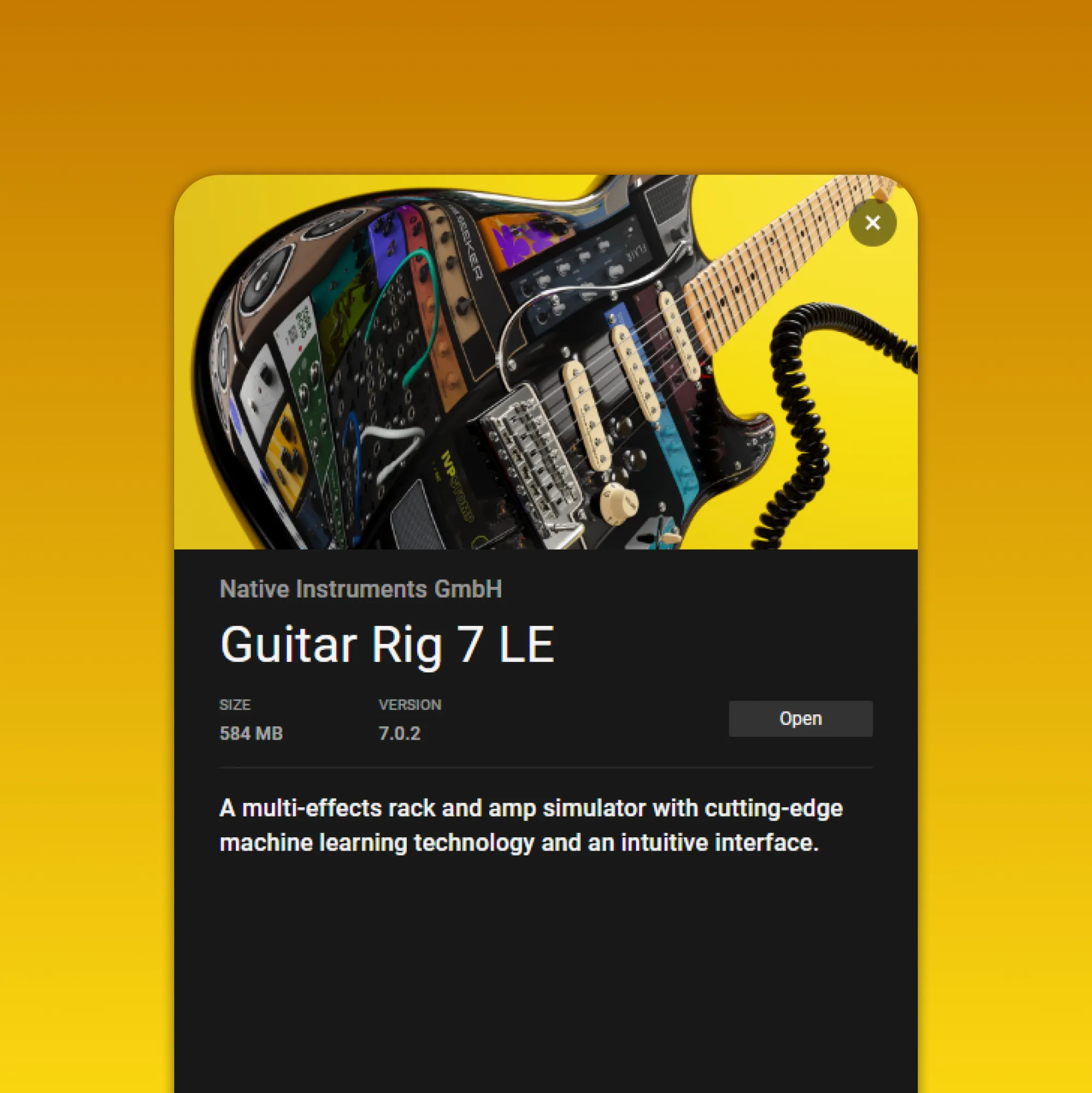 Native Instruments Guitar Rig 7 LE [КЛЮЧ АКТИВАЦИИ] Автовыдача 24/7