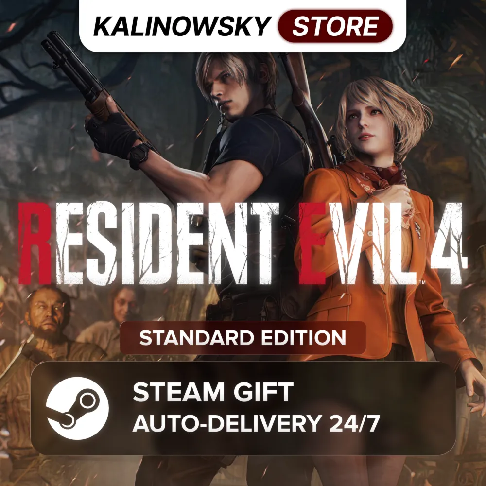 🚀 RESIDENT EVIL 4 REMAKE 2023 · STANDARD · ВЕСЬ МИР