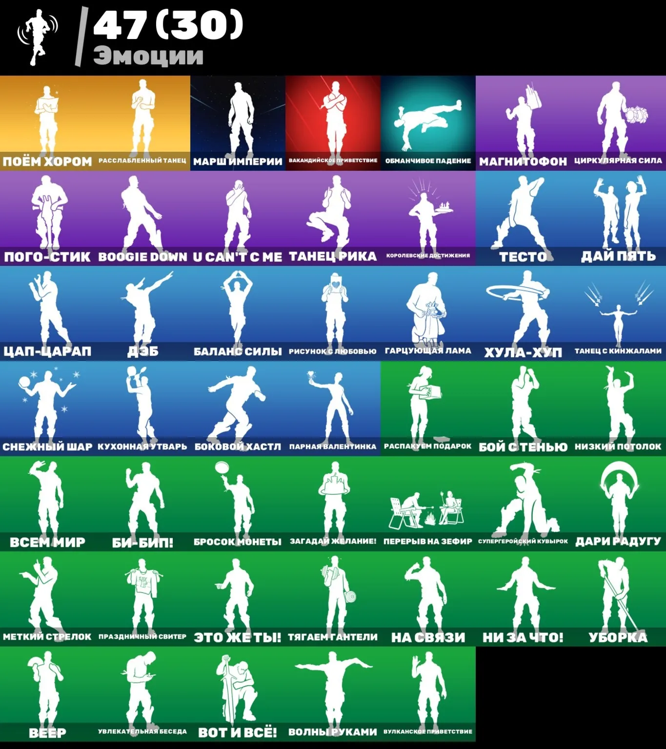 Мгновенный доступ•FN (все платформы)•53 skins•Merry mint axe•Полный доступ