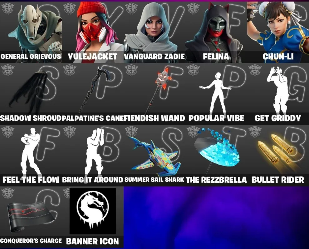 Мгновенный доступ•FN (все платформы)•192 skins•Sith Evie (mask off)•2350 VB
