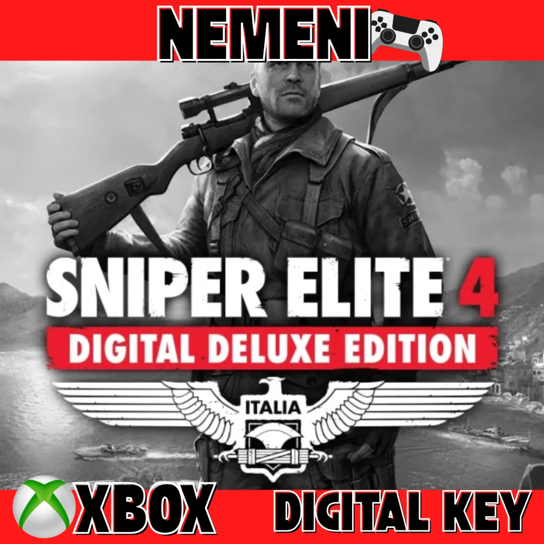 Sniper Elite 4 Digital Deluxe Edition XBOX ONE SERIES X/S Ключ