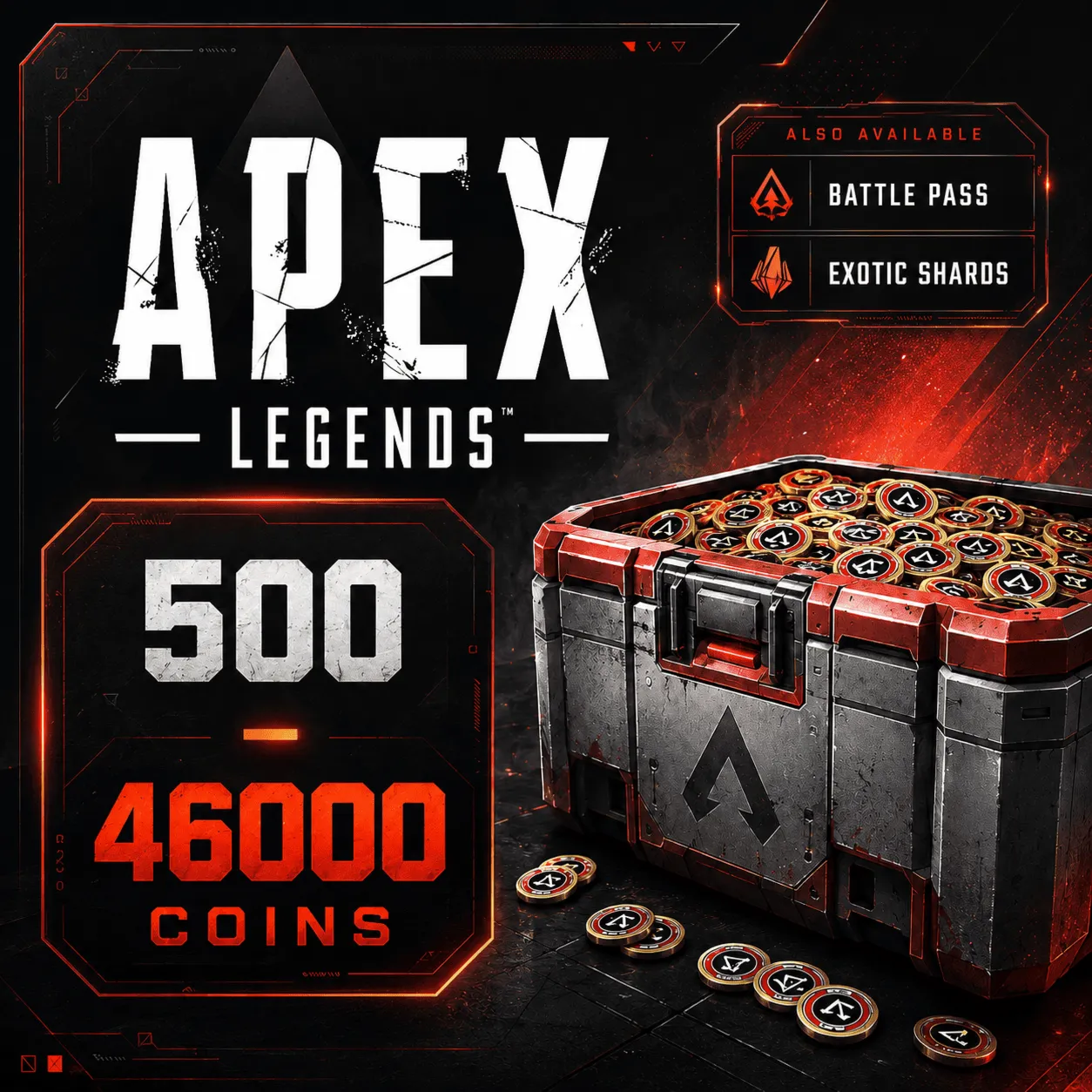 APEX LEGENDS МОНЕТЫ 500 - 46000 | БОЕВОЙ ПРОПУСК | ВСЕ ПЛАТФОРМЫ