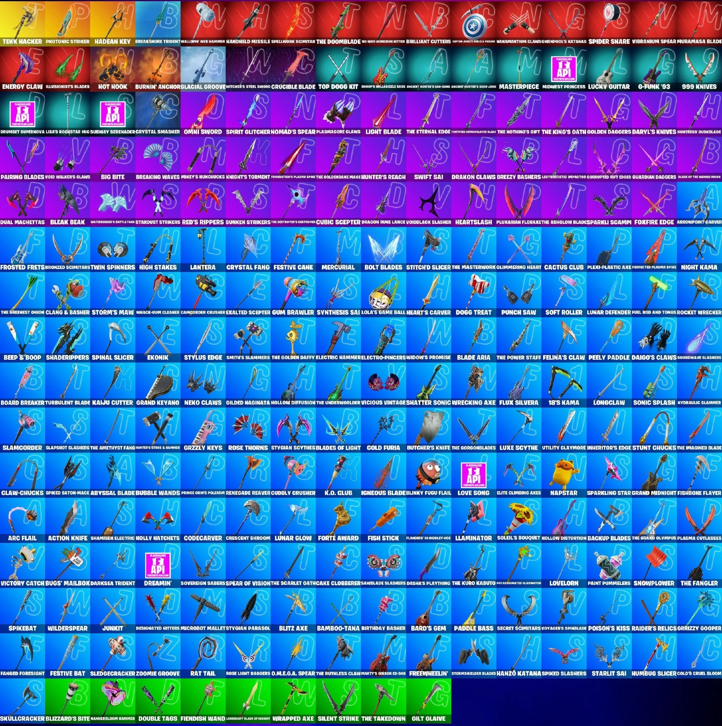 Мгновенный доступ•FN (все платформы)•291 skins (105 paid)•Lowlight•Полный доступ