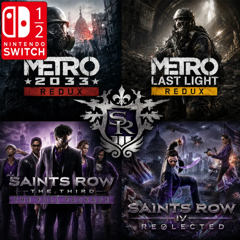 Сборник METRO-SAINTS (4 игры) | Nintendo Switch 1/2