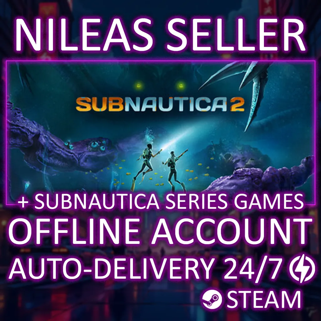 Subnautica 2 + Subnautica, Subnautica: Below Zero | 3 части | Steam | Оффлайн