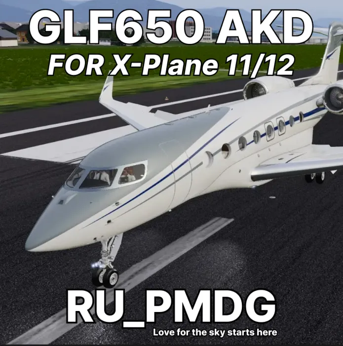 AKD Studios GLF650 for X-Plane 11/12 - irongamers.ru