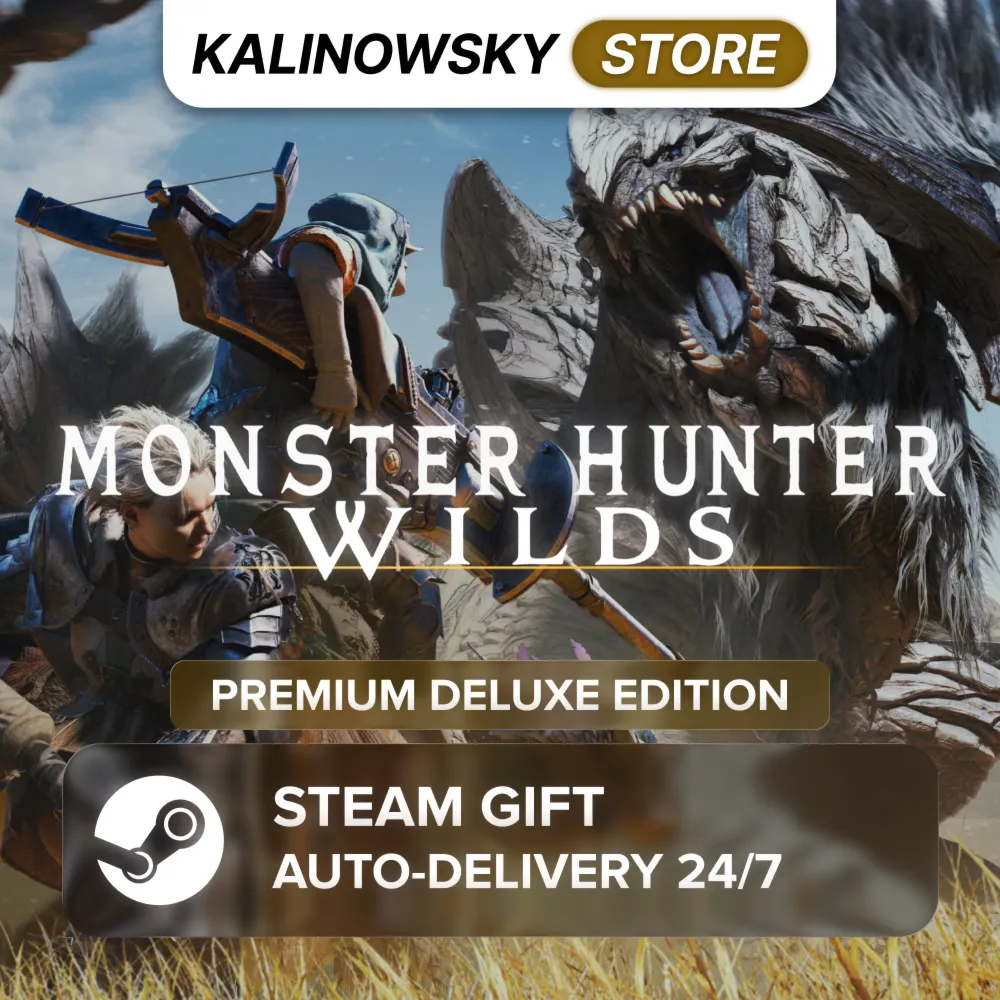 🚀 MONSTER HUNTER WILDS · PREMIUM DELUXE · ВЕСЬ МИР