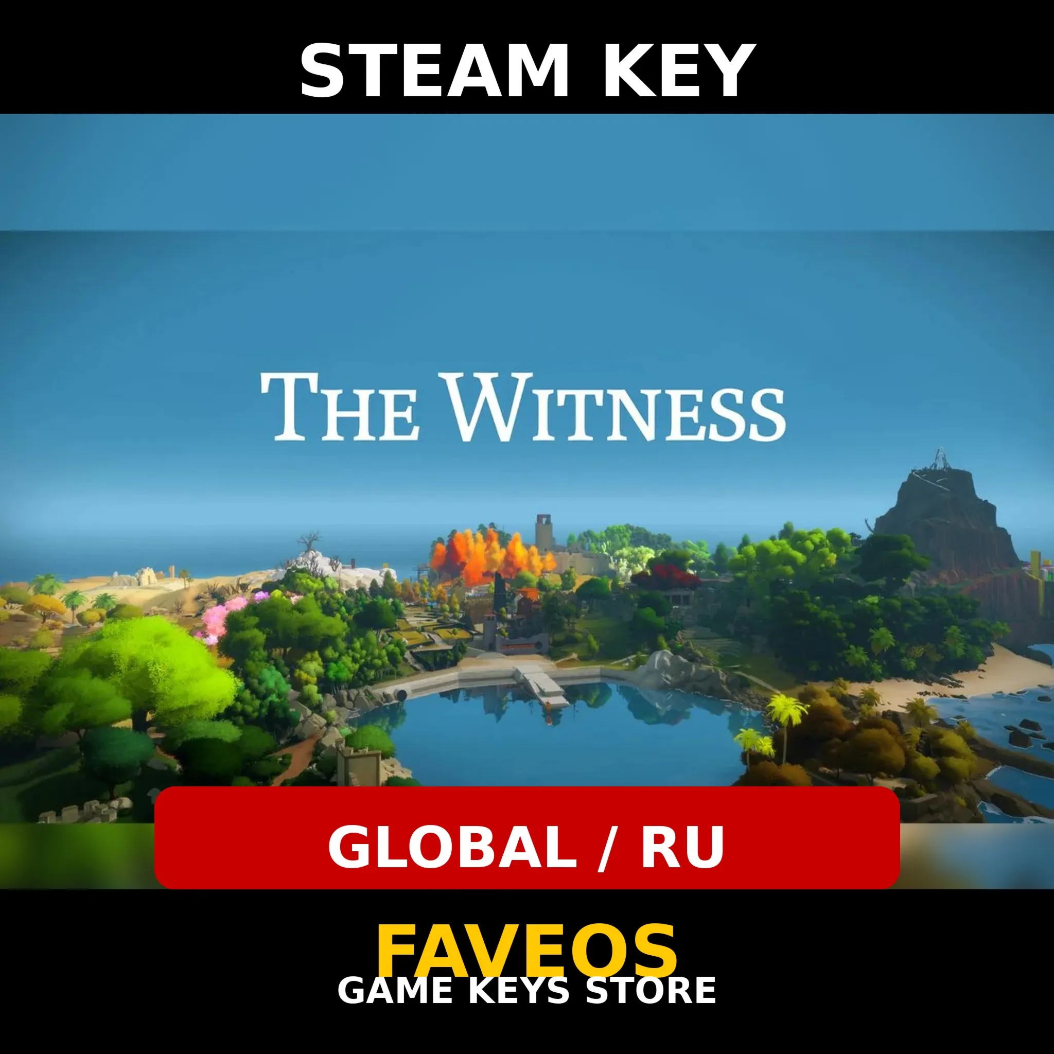 The Witness | Steam key GLOBAL/RU