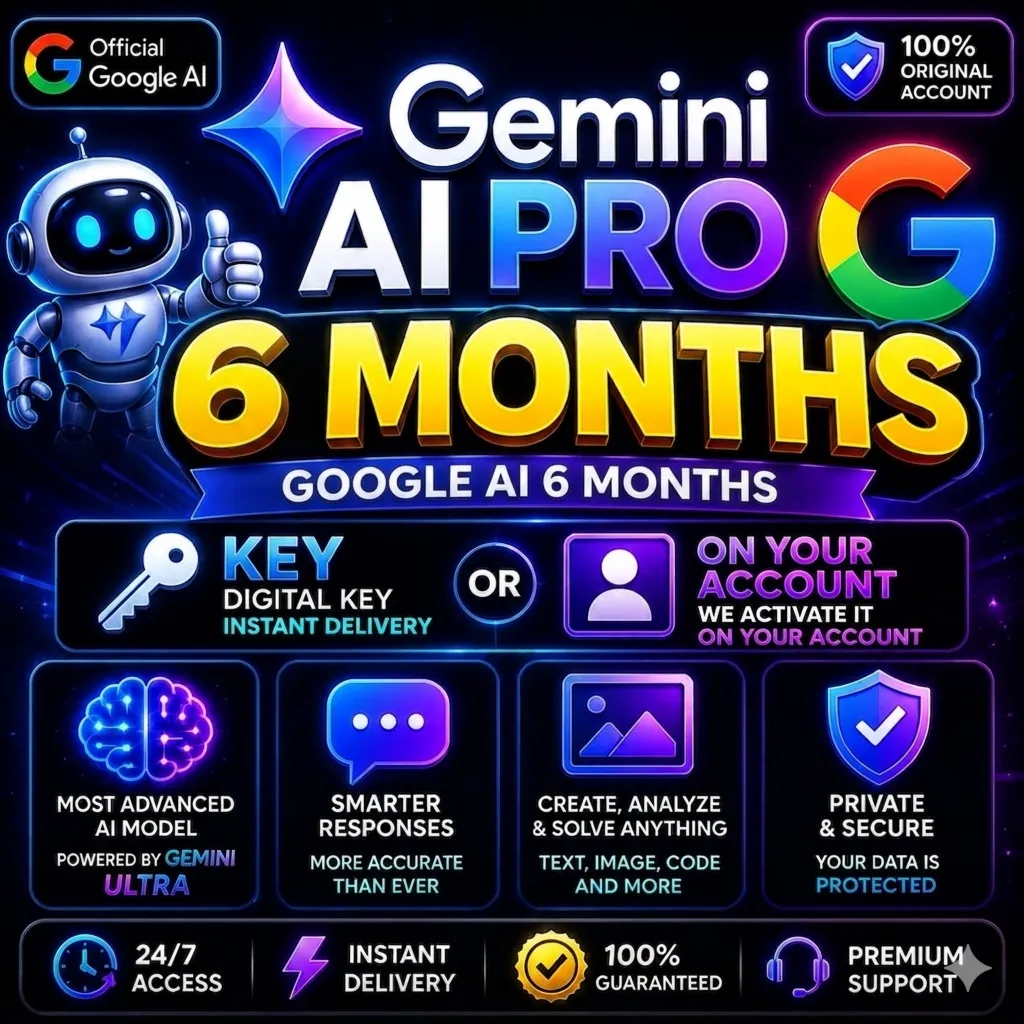 24/7 | Семейный менеджер | Gemini AI Pro 6 месяцев | Google AI 6 месяцев | - irongamers.ru