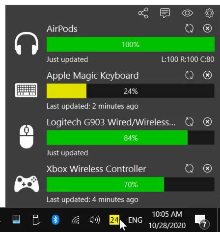 Bluetooth Battery Monitor с сайта bluetoothgoodies БЕССРОЧНАЯ лицензия - irongamers.ru