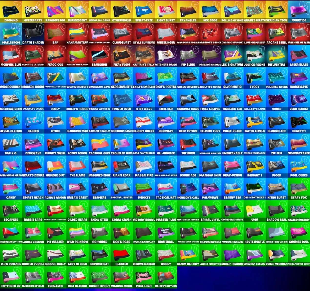 Мгновенный доступ • FN (все платформы) • 144 skins • 1350 VB • Полный доступ
