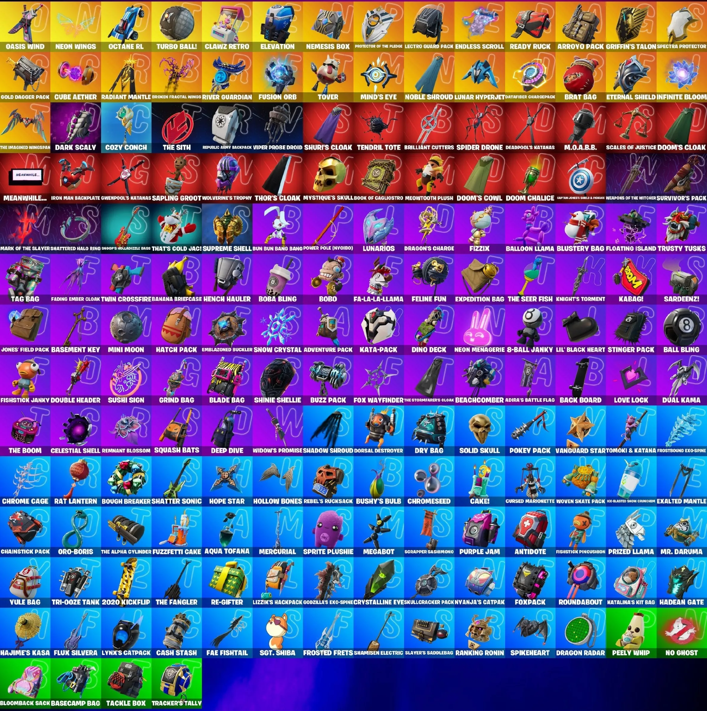 Мгновенный доступ • FN (все платформы) • 163 skins • 500 VB • Полный доступ