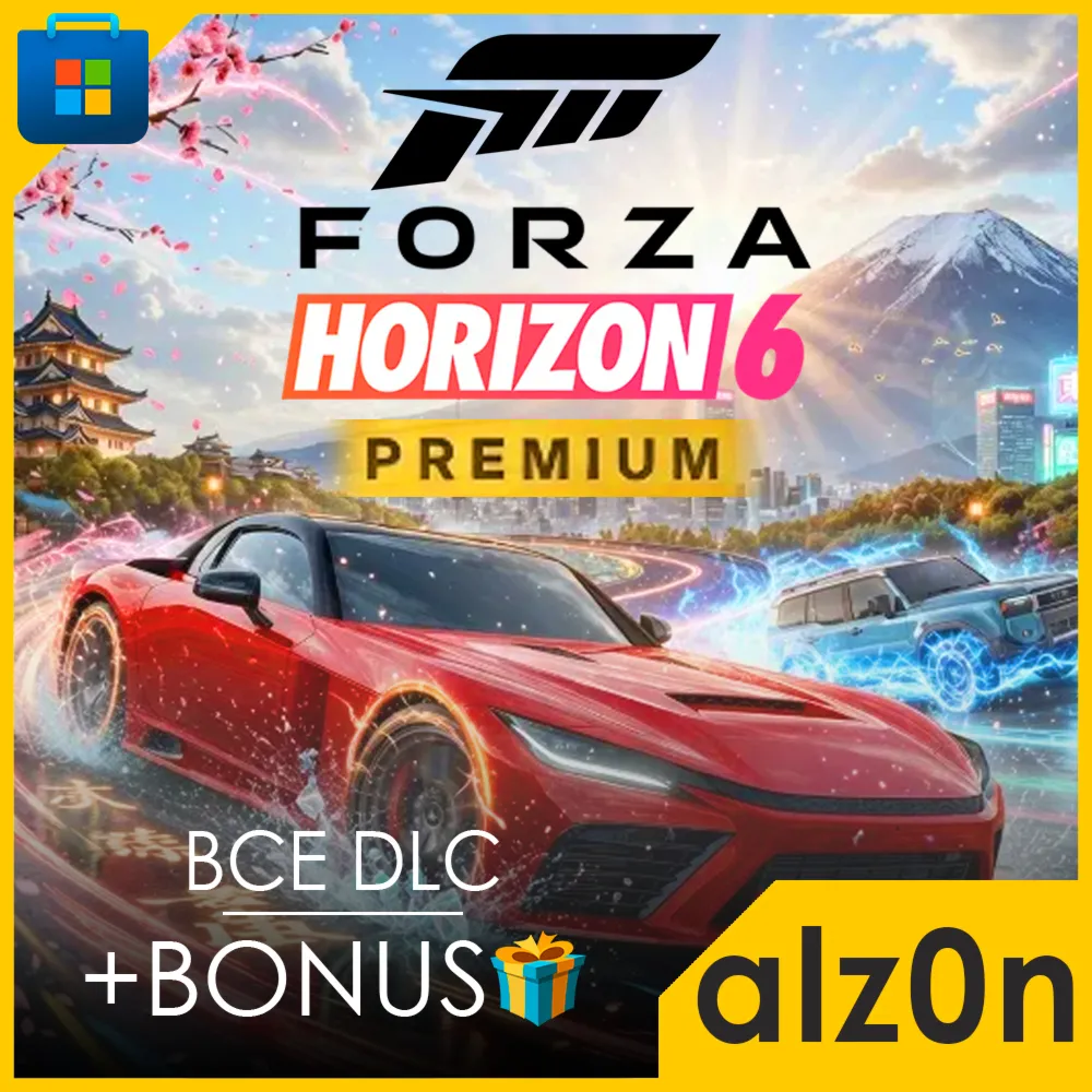 🟥 Forza Horizon 6 Premium + FH5PE + 450 игр・ПК・ОНЛАЙН