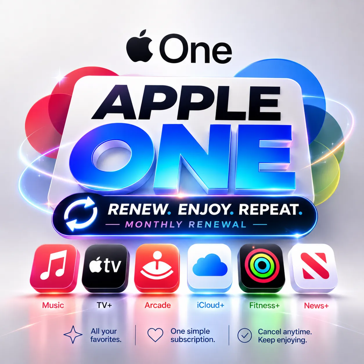 🍎 Apple One | Активация на 2 месяца | Apple Music-TV-iCloud