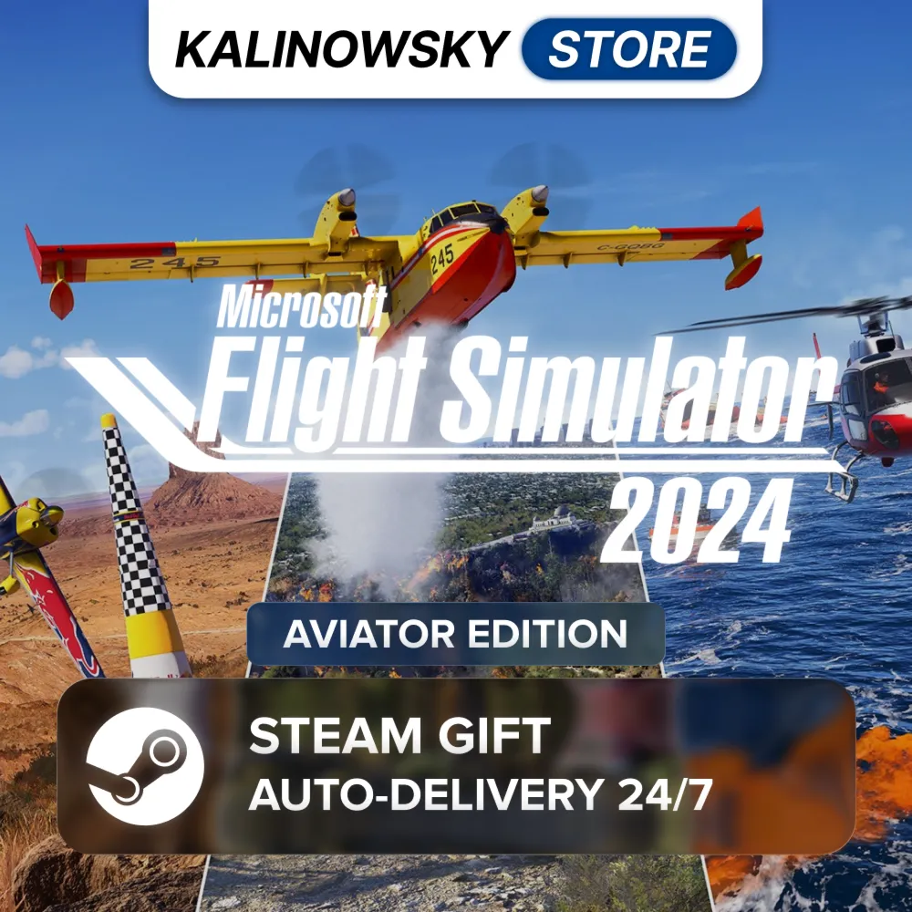 MICROSOFT FLIGHT SIMULATOR 2024 · AVIATOR · ВЕСЬ МИР - irongamers.ru