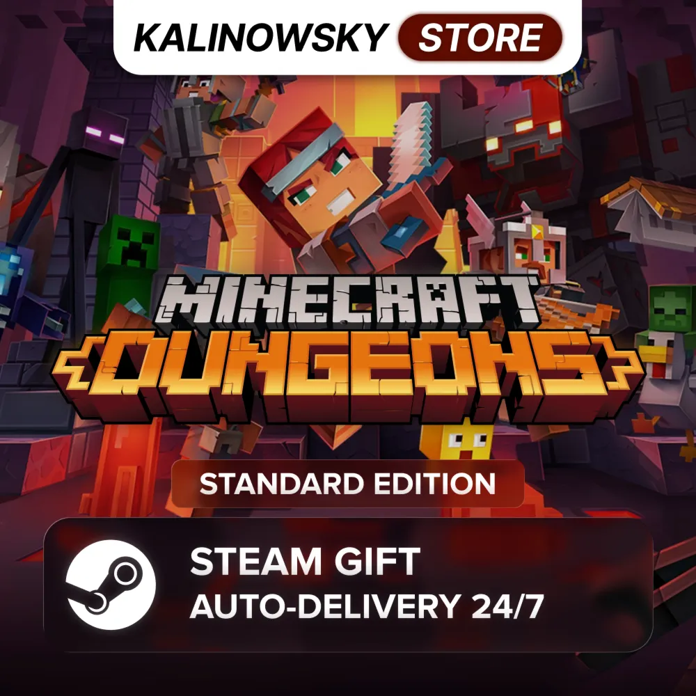 🚀 MINECRAFT DUNGEONS · STANDARD · ВЕСЬ МИР