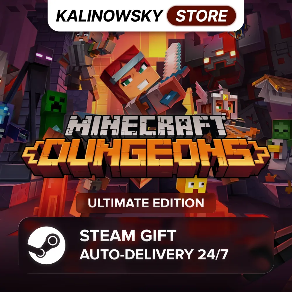 🚀 MINECRAFT DUNGEONS · ULTIMATE · ВЕСЬ МИР