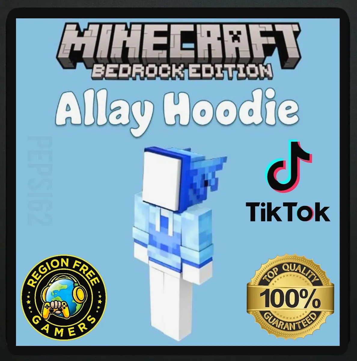 Minecraft Bedrock Edition - Allay Hoodie DLC XBOX One / Xbox Series X|S / PC CD Key