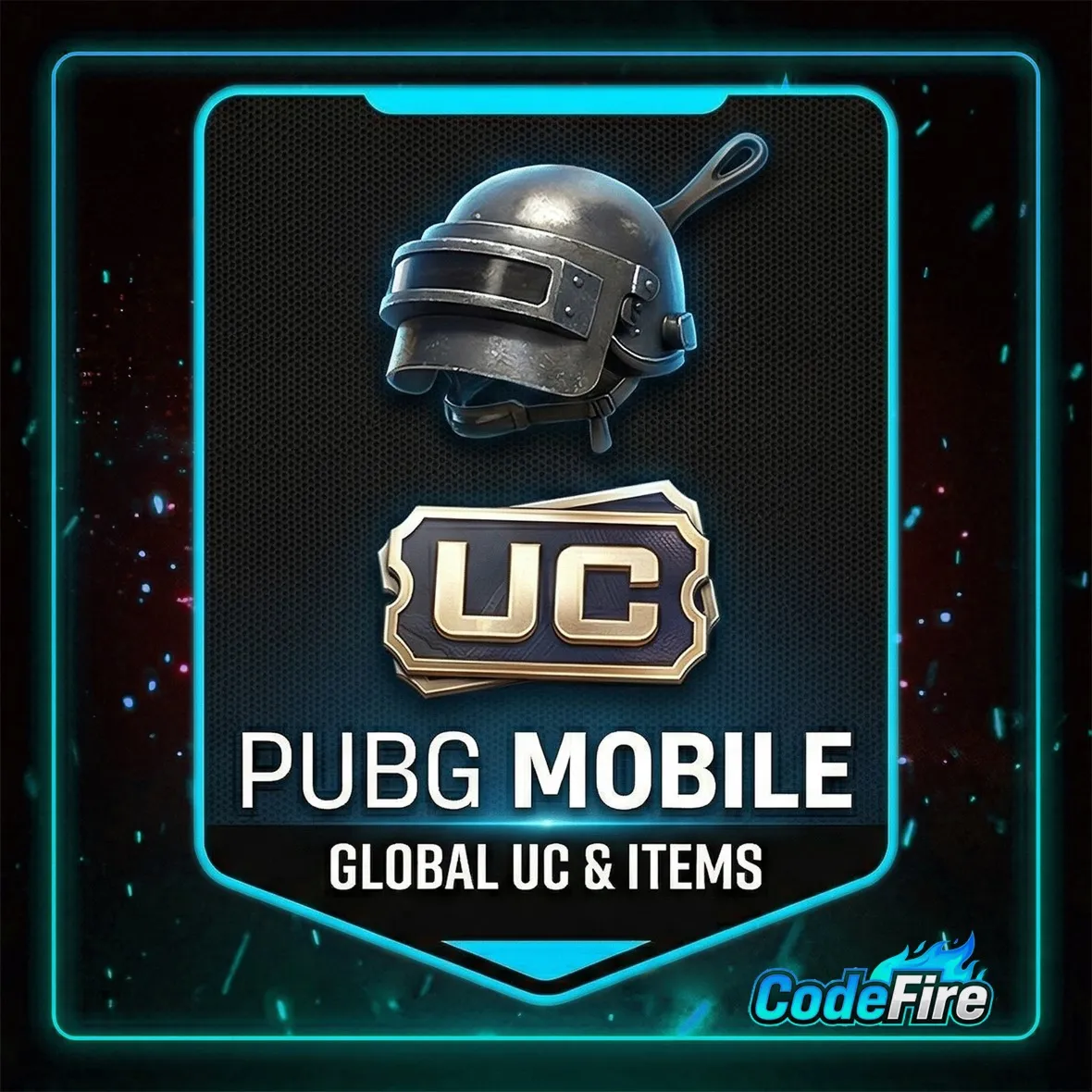 PUBG Mobile 60 - 325 - 660 - 1800 - 3850 - 8100 UC по ID (низкая цена)