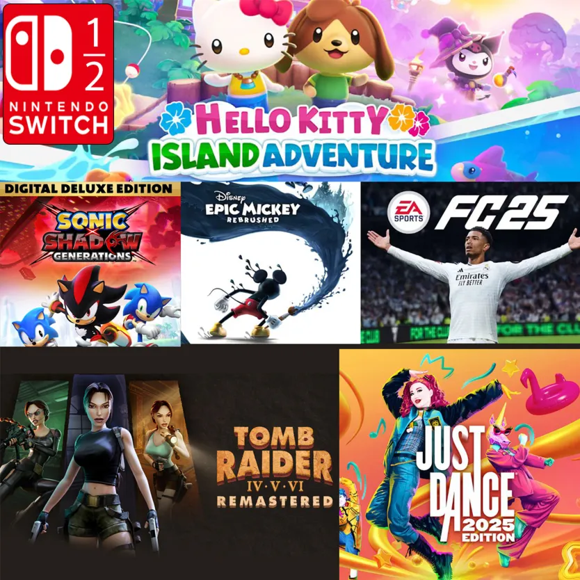 Сборник МИКС ЛЕГЕНД (6 игр) | Nintendo Switch 1/2