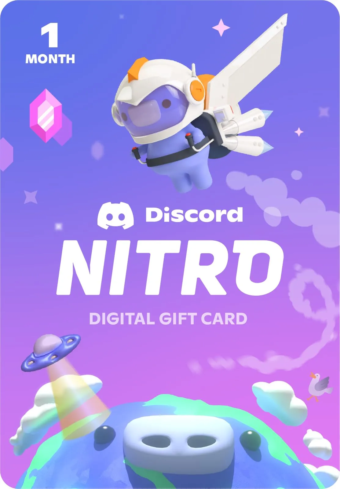 DISCORD nitro full 1 Month GIFT - irongamers.ru