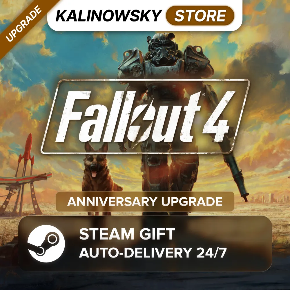 🚀 FALLOUT 4 · ANNIVERSARY UPGRADE · ВЕСЬ МИР