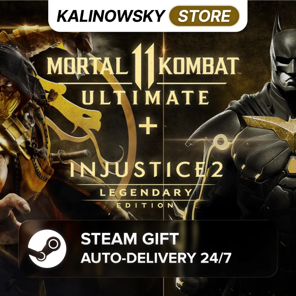 🚀 MORTAL KOMBAT 11 ULTIMATE + INJUSTICE 2 LEGENDARY EDITION BUNDLE · ВЕСЬ МИР