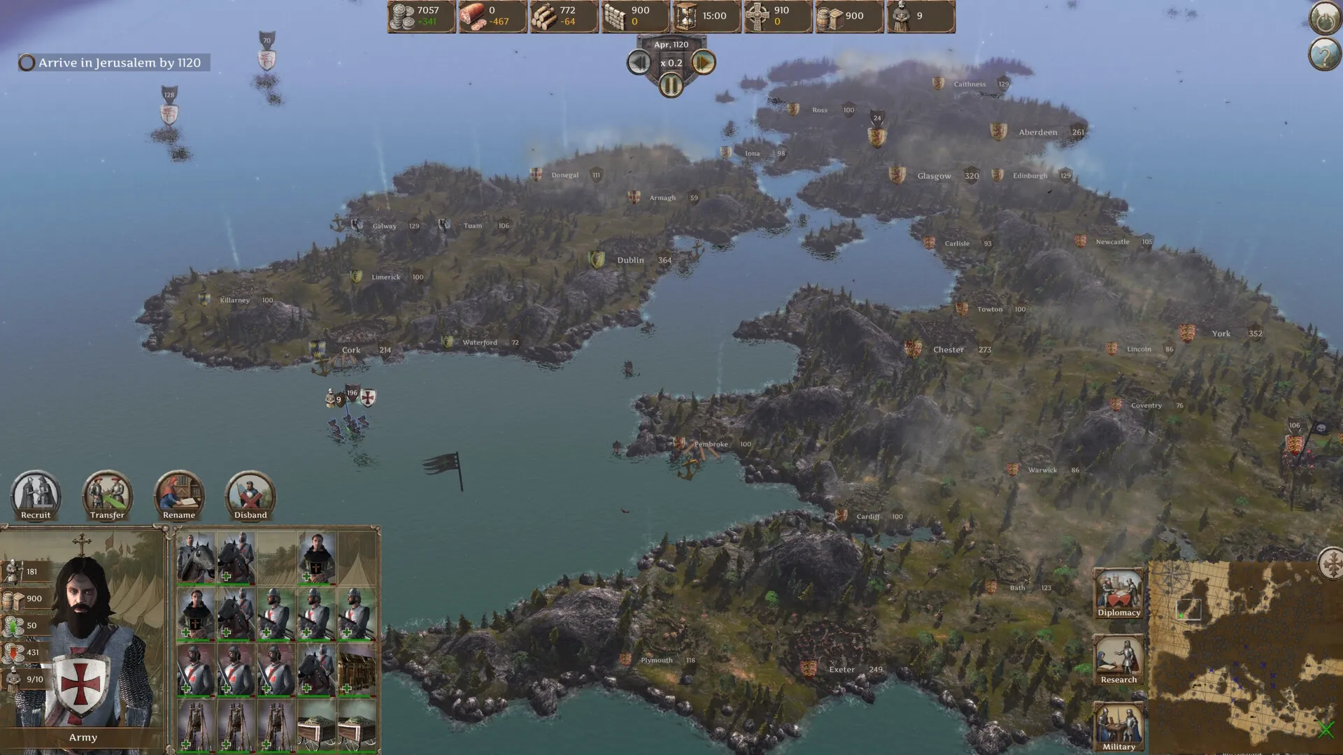 Knights of the Crusades (Steam ключ / РФ+СНГ)