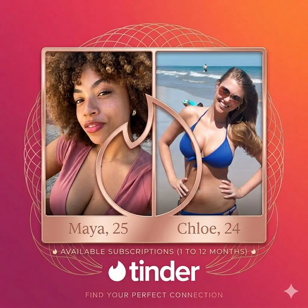 [ Tinder ] => [ 1 / 3 / 6 / 12 ] ::: [ INVITE ] :::: Link :  At Your Account !