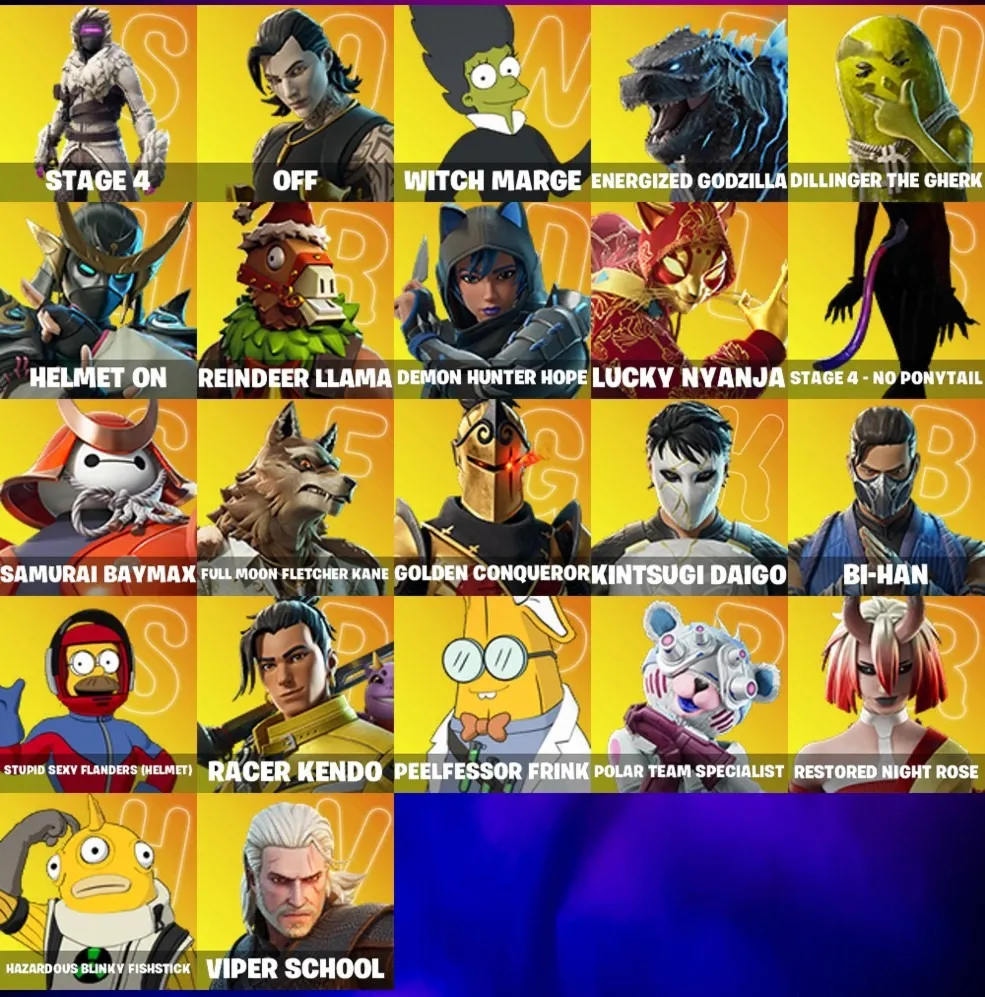 FN (все платформы) •  80 skins • Renegade Raider • Podigy • Stage 4 • Полный доступ