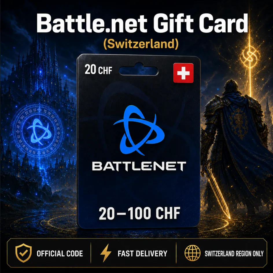 Battle.net Gift Card (Швейцария) 20–100 CHF | Код пополнения - irongamers.ru