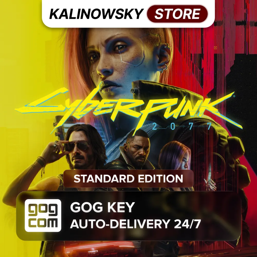 CYBERPUNK 2077 · STANDARD · GOG КЛЮЧ РОССИЯ + ВЕСЬ МИР - irongamers.ru