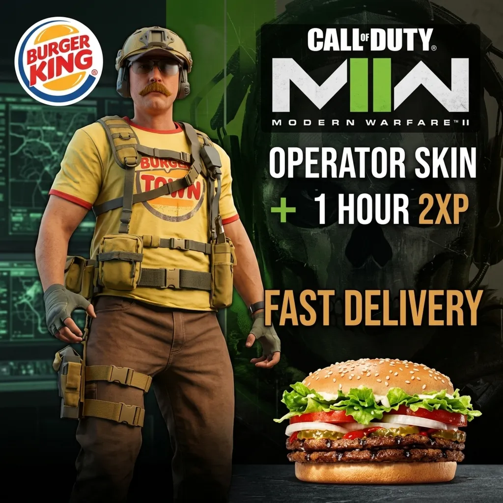 Call of Duty®: Modern Warfare® II Burger King Operator Skin | +1 час 2XP - irongamers.ru