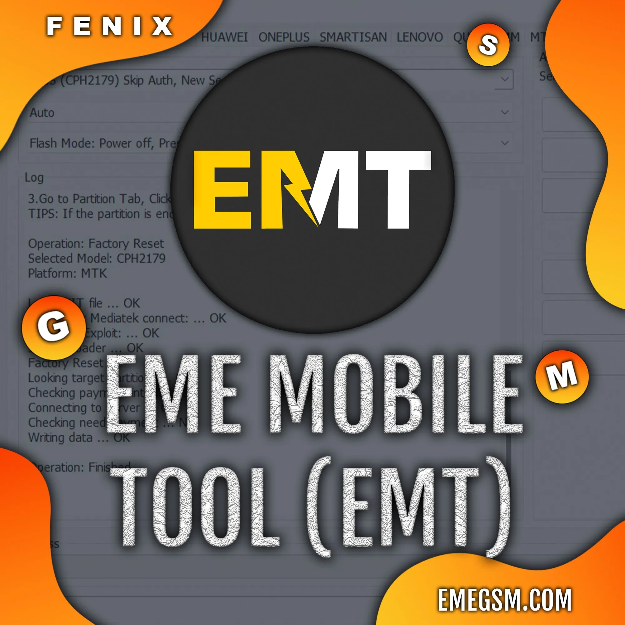 EME Mobile Tool (EMT) - аренда аккаунта
