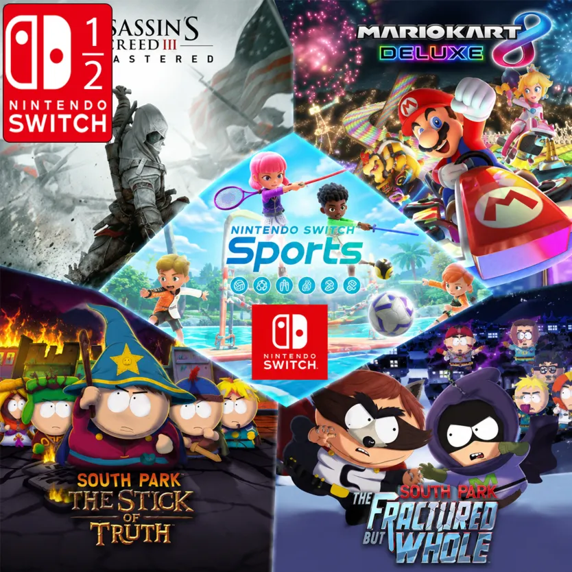 Сборник РАЗНЫЕ МИРЫ (5 игр) | Nintendo Switch 1/2