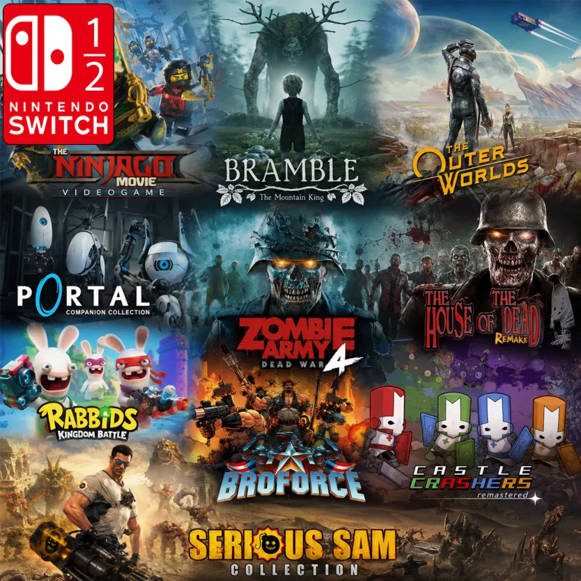 Сборник ВОЛШЕБНЫЙ ПАК  (11 игр) | Nintendo Switch 1/2