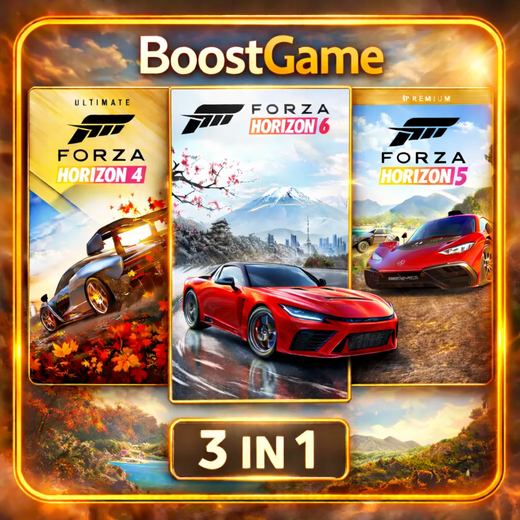 FORZA HORIZON 5 PREMIUM + FORZA HORIZON 6 PREMIUM + FORZA HORIZON 4 ULTIMATE・STEAM・