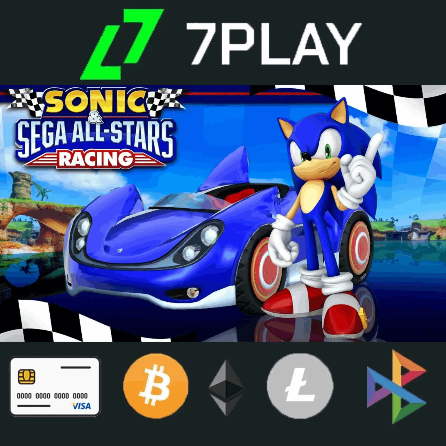Sonic & SEGA All Stars Racing - Оффлайн Steam [24/7]
