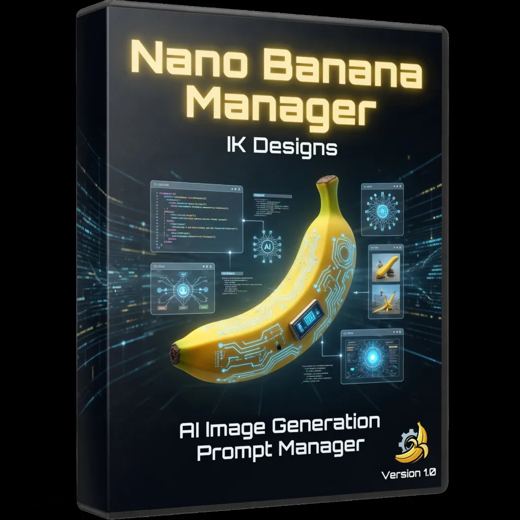 Nano Banana Manager_v1 [Win + Mac]. Профессиональный пульт управления нейросетями