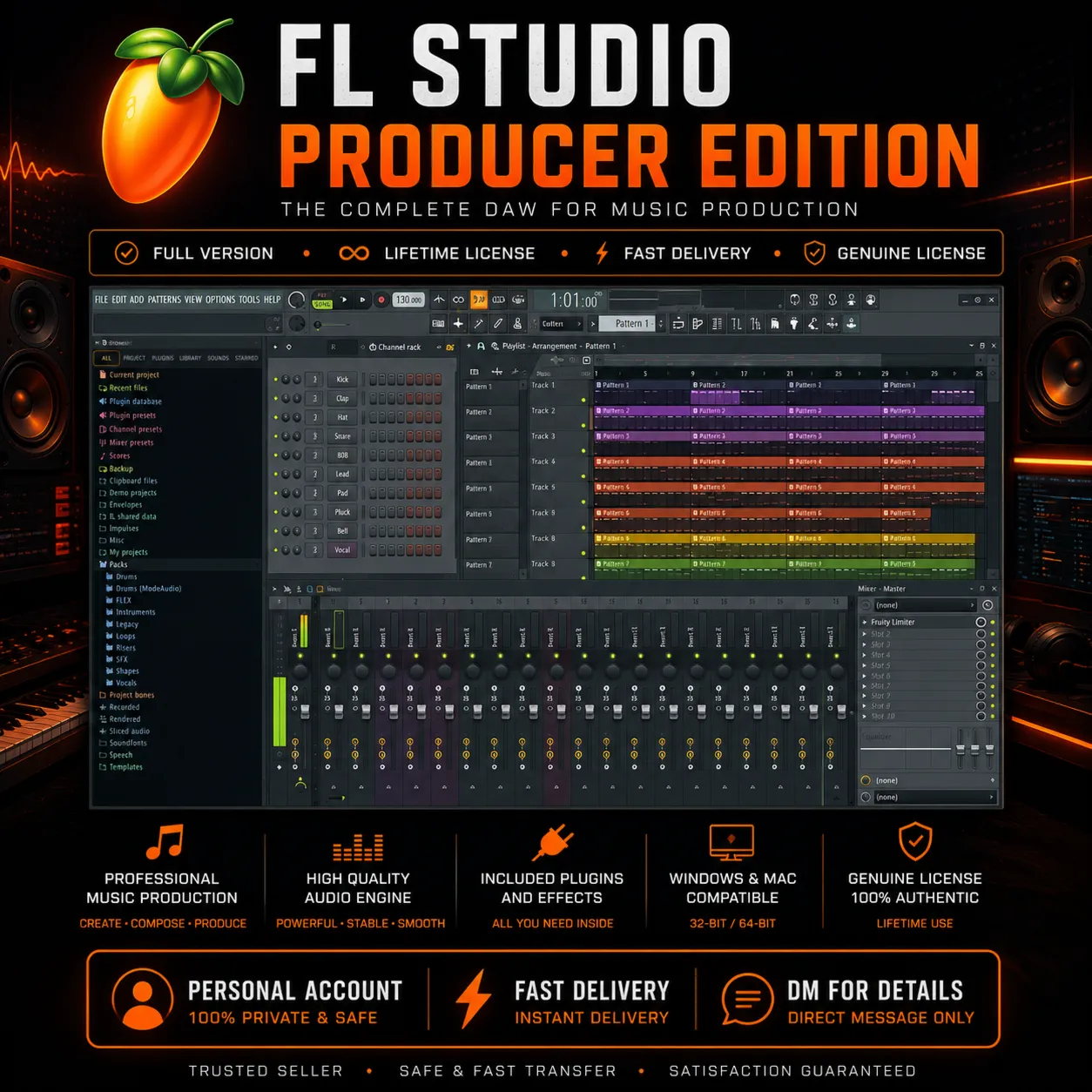 FL Studio Producer Edition (глобальная)