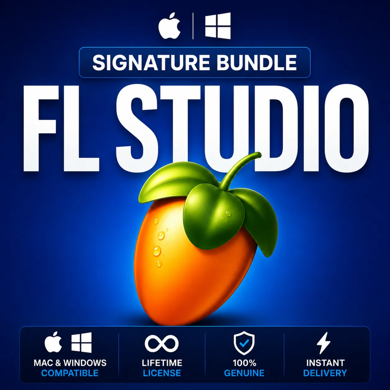 FL STUDIO 2025 SIGNATURE EDITION [LIFETIME LICENSE] MAC & PC