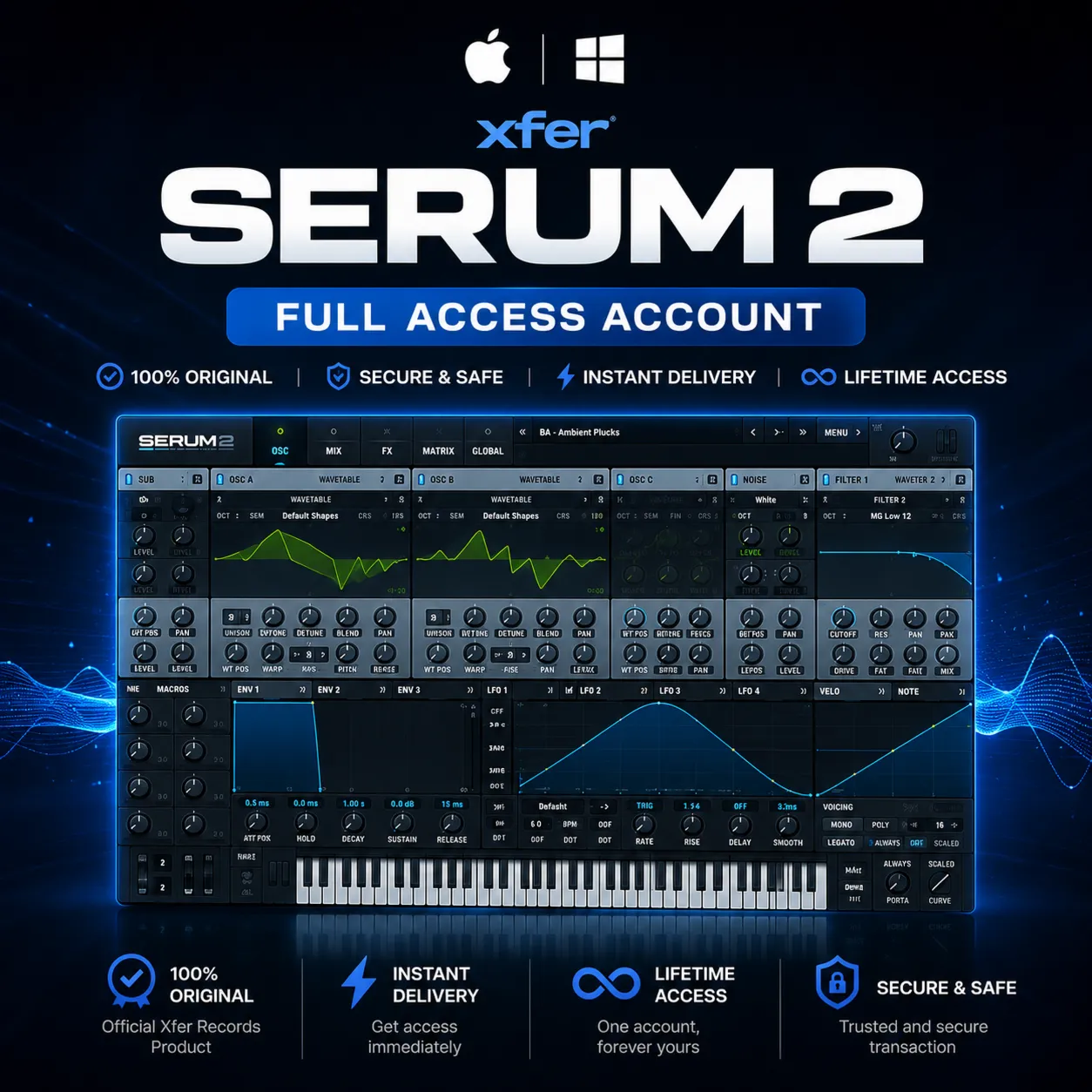 Serum 2 - Xfer Original Website - FULL ACCESS