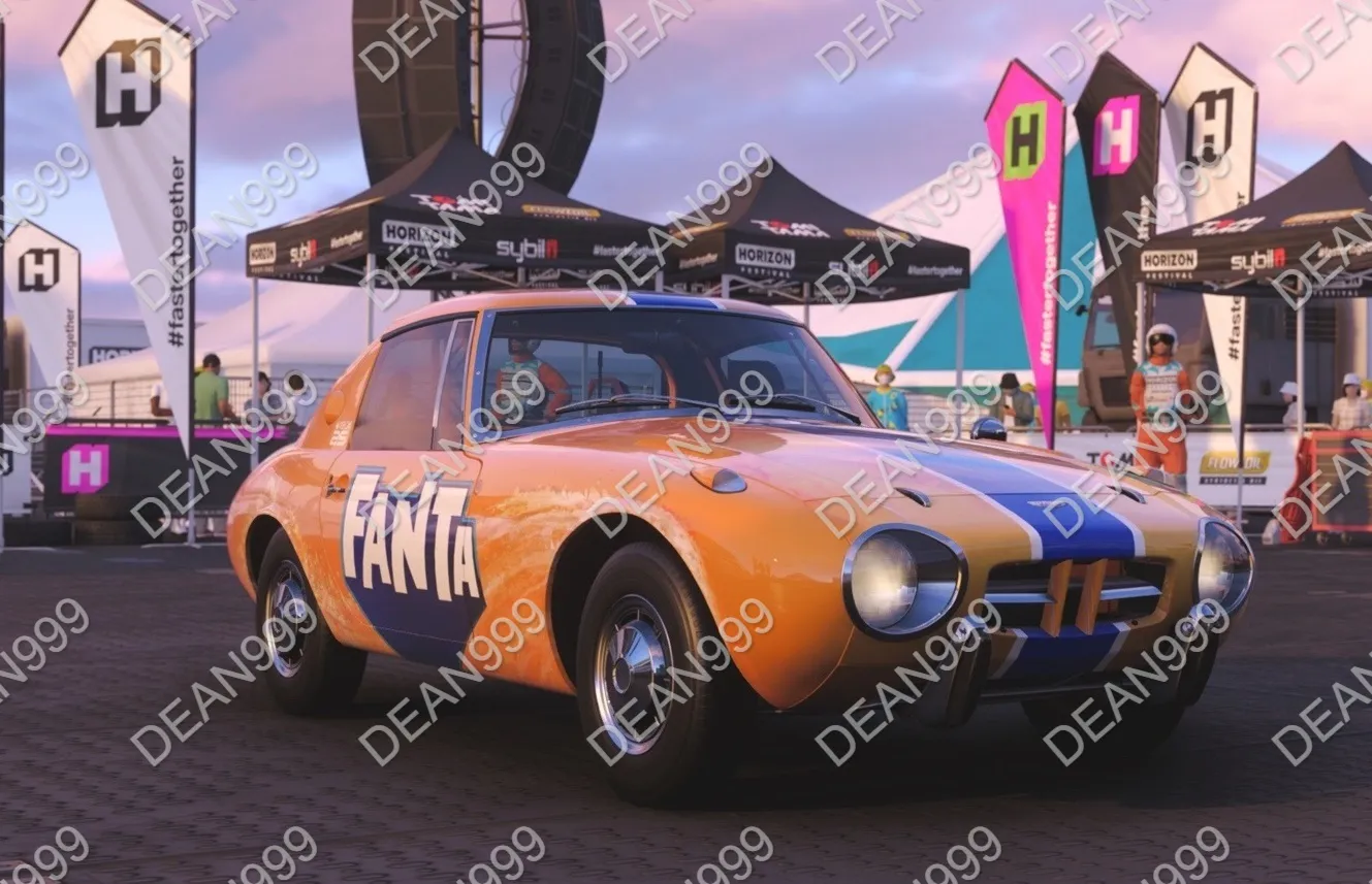 FORZA HORIZON 6 DLC: Toyota Sports 800 Fanta Edition 1966 (XBOX/PC) - irongamers.ru