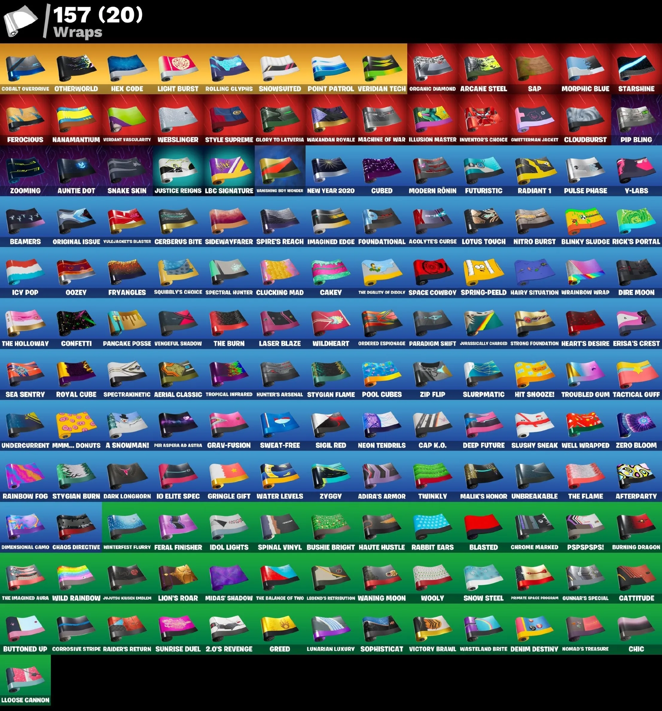 Мгновенный доступ • FN (все платформы) • 155 skins • Cloud Striker • Полный доступ